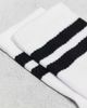 ASOS DESIGN ASOS DESIGN 5-pack sports socks in white with black stripe - 2