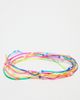 ASOS DESIGN ASOS DESIGN 5 pack cord bracelet set in multicolor and pearl beads - 4