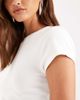 ASOS DESIGN ASOS DESIGN 90s Baby tee in cream-White - 2