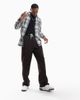 ASOS DESIGN ASOS DESIGN 90s oversized plaid shirt in green - 4