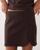 ASOS DESIGN ASOS DESIGN A-line mini skirt in brown - part of a set - 3