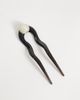 ASOS DESIGN ASOS DESIGN abstract French hair pin in brown resin-Multi - 1