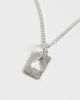 ASOS DESIGN ASOS DESIGN ace of spades playing card pendant necklace in silver - 4