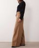 ASOS DESIGN ASOS DESIGN adjustable waistband straight leg jeans in sand wash-NEUTRAL - 3