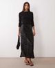 ASOS DESIGN ASOS DESIGN allover sequin maxi skirt in black - 3