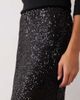 ASOS DESIGN ASOS DESIGN allover sequin maxi skirt in black - 4