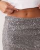 ASOS DESIGN ASOS DESIGN allover sequin micro mini skort in gunmetal-Silver - 2