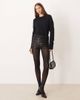 ASOS DESIGN ASOS DESIGN allover sequin mini shorts in black - 3