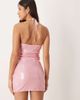 ASOS DESIGN ASOS DESIGN allover sequins mesh mini skirt in pink - part of a set - 3