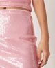 ASOS DESIGN ASOS DESIGN allover sequins mesh mini skirt in pink - part of a set - 4