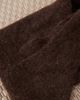 ASOS DESIGN ASOS DESIGN alpaca wool mix knit triangle scarf in chocolate brown - 2