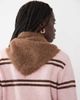 ASOS DESIGN ASOS DESIGN alpaca wool mix knitted triangle scarf in chocolate-Brown - 2