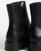 ASOS DESIGN ASOS DESIGN Angus smart flat ankle boots in black - 3