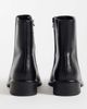 ASOS DESIGN ASOS DESIGN Angus smart flat ankle boots in black - 4