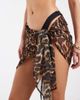 ASOS DESIGN ASOS DESIGN animal print beach sarong-Multi - 1
