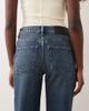 ASOS DESIGN ASOS DESIGN ankle grazer comfort stretch straight leg jeans in dark vintage wash-Blue - 4