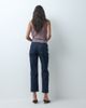 ASOS DESIGN ASOS DESIGN ankle grazer comfort stretch straight leg jeans in rinse wash-Navy - 2