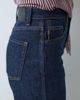 ASOS DESIGN ASOS DESIGN ankle grazer comfort stretch straight leg jeans in rinse wash-Navy - 3
