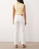 ASOS DESIGN ASOS DESIGN ankle grazer comfort stretch straight leg jeans in white - 2