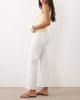 ASOS DESIGN ASOS DESIGN ankle grazer comfort stretch straight leg jeans in white - 3