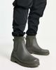 ASOS DESIGN ASOS DESIGN ankle length wellington boots in khaki-Green - 1