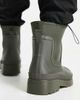 ASOS DESIGN ASOS DESIGN ankle length wellington boots in khaki-Green - 3