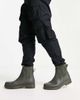 ASOS DESIGN ASOS DESIGN ankle length wellington boots in khaki-Green - 4