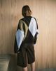 ASOS DESIGN ASOS DESIGN argyle boxy v neck sweater in chocolate-Brown - 4