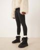 ASOS DESIGN ASOS DESIGN Arrow nylon lace up snow boots in black - 2