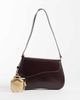 ASOS DESIGN ASOS DESIGN asymmetric flap shoulder bag in brown - 3