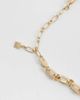 ASOS DESIGN ASOS DESIGN asymmetric necklace with sea-life charms in gold tone - 3