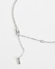 ASOS DESIGN ASOS DESIGN asymmetrical molten star pendant necklace in silver - 3