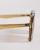 ASOS DESIGN ASOS DESIGN aviator sunglasses with crystal neutral frames and brown lenses - 2