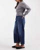 ASOS DESIGN ASOS DESIGN Awkward crop jean in mid wash-Blue - 2