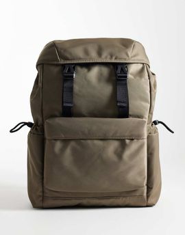 ASOS DESIGN ASOS DESIGN Backpack In Khaki-Green