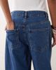 ASOS DESIGN ASOS DESIGN baggy barrel jeans in dark mid wash-Blue - 2