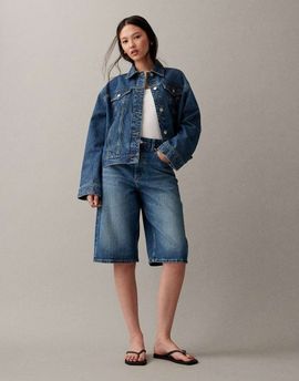 ASOS DESIGN ASOS DESIGN baggy bermuda shorts in mid blue