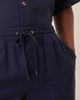 ASOS DESIGN ASOS DESIGN baggy fit pull on shorts in navy linen blend - part of a set - 2
