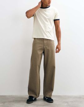 ASOS DESIGN ASOS DESIGN baggy jeans in beige-NEUTRAL