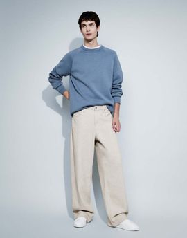ASOS DESIGN ASOS DESIGN baggy jeans in ecru - part of a set-Neutral