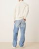 ASOS DESIGN ASOS DESIGN baggy jeans in midwash denim-Blue - 3