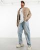 ASOS DESIGN ASOS DESIGN baggy jeans in vintage blue wash with tint-Blues - 1