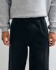 ASOS DESIGN ASOS DESIGN baggy jeans in washed black with elasticated waist - 4