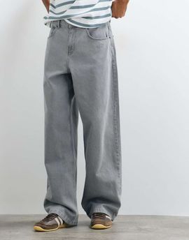 ASOS DESIGN ASOS DESIGN baggy jeans in washed gray-Blue