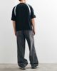 ASOS DESIGN ASOS DESIGN baggy jeans with elasticated waistband in washed gray - 3
