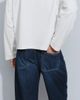 ASOS DESIGN ASOS DESIGN baggy jeans with exposed buttons in raw indigo-Blue - 4