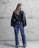 ASOS DESIGN ASOS DESIGN baggy jeans with turn up hem in dark mid blue - 2