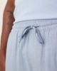 ASOS DESIGN ASOS DESIGN baggy pull on shorts in blue linen blend - 2