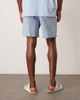 ASOS DESIGN ASOS DESIGN baggy pull on shorts in blue linen blend - 3
