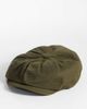 ASOS DESIGN ASOS DESIGN baker boy cap in khaki-Gray - 1